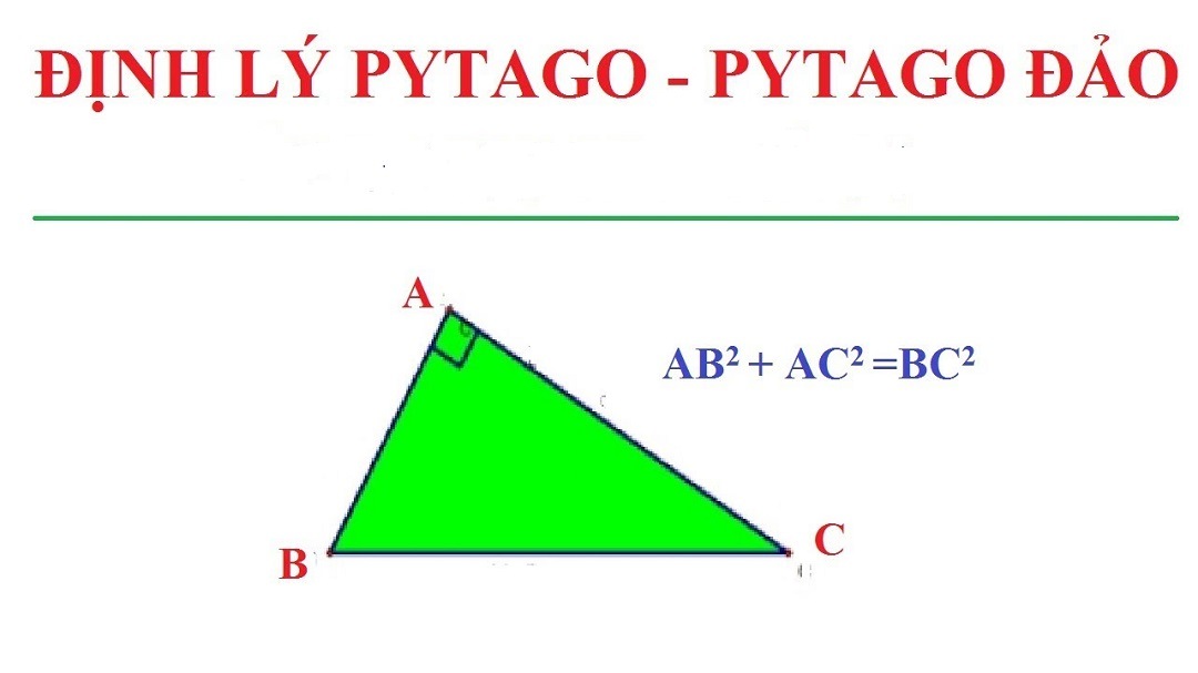 Cách chứng minh Pytago định lý đảo