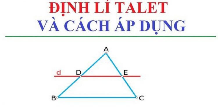 Áp dụng định lý một cách phù hợp