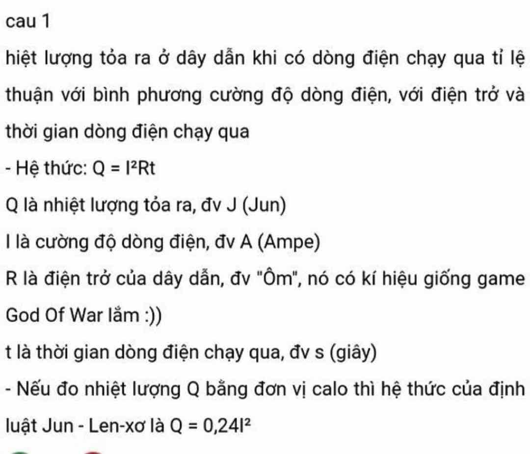 Điện năng được biến thành nhiệt năng, cơ năng hoặc ánh sáng 