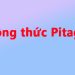Công thức định lý Pytago là gì?