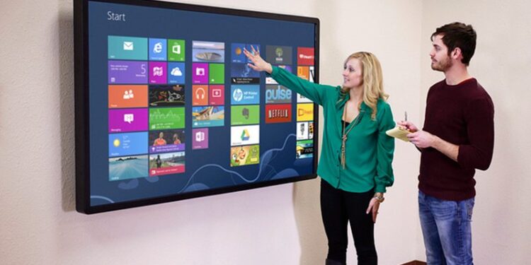 Màn hình tương tác đa dạng cho người dùng có nhiều sự lựa chọn